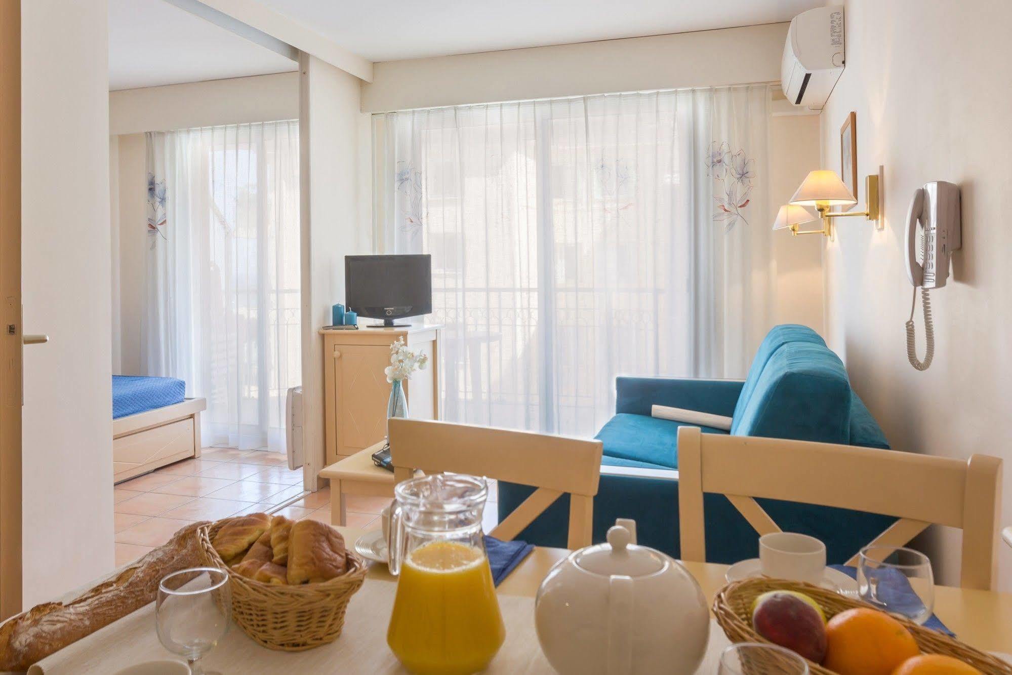 Residence Pierre & Vacances Les Rivages Du Parc マントン エクステリア 写真