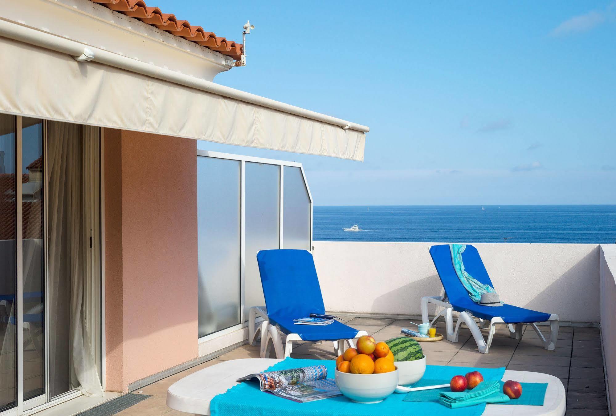 Residence Pierre & Vacances Les Rivages Du Parc マントン エクステリア 写真